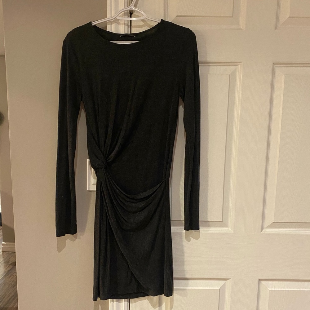Dark grey dress